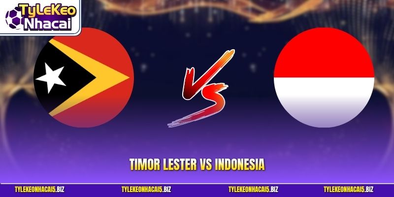 Timor Leste vs Indonesia
