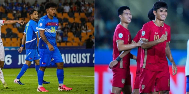 Philippines vs Thái Lan có nhiều sự chênh lệch